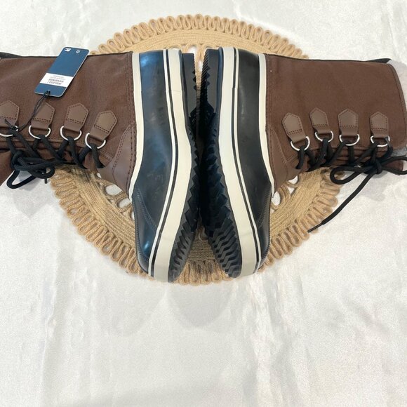 NWT Sorel Caribou Men's Waterproof Boot Bruno Brown Size 10.5 - Picture 4 of 11